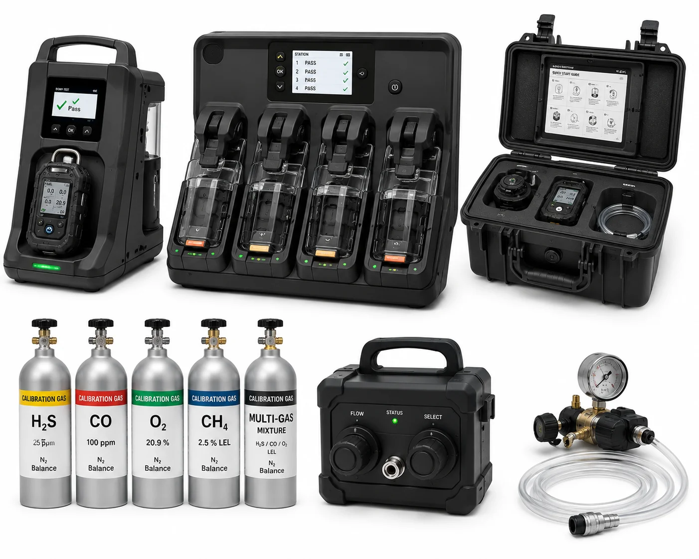 Stations de test et d'étalonnage
